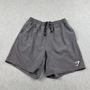 Gymshark Shorts Mens Medium Gray Arrival 7" Slim Fit Athletic Gym Running Active